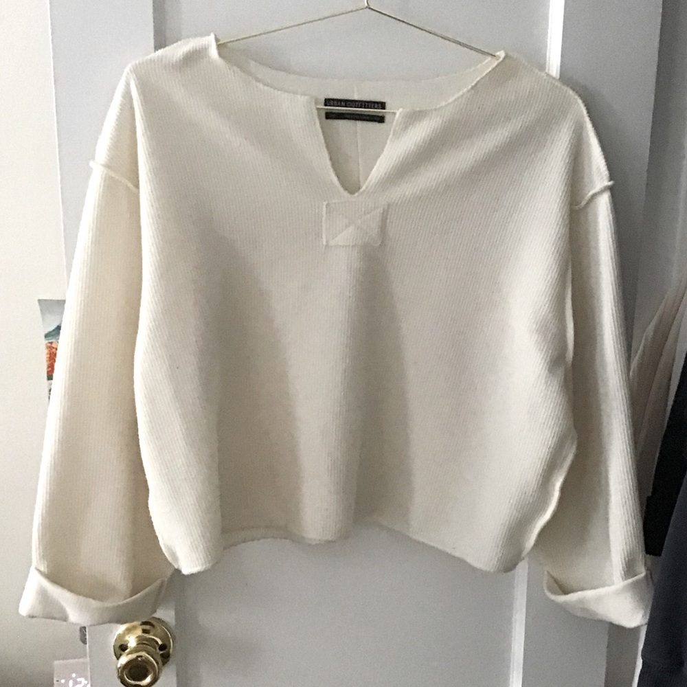 Urban outfitters UO notch neck sweater top size S